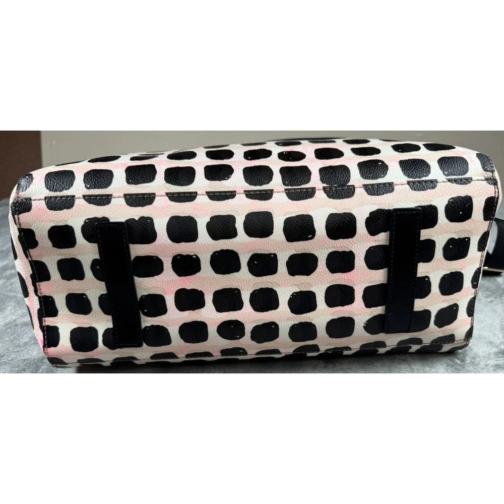 Kate Spade Grove Street‎ Kaylie Pink/ Black/ Beige/ White Baby Bag one size